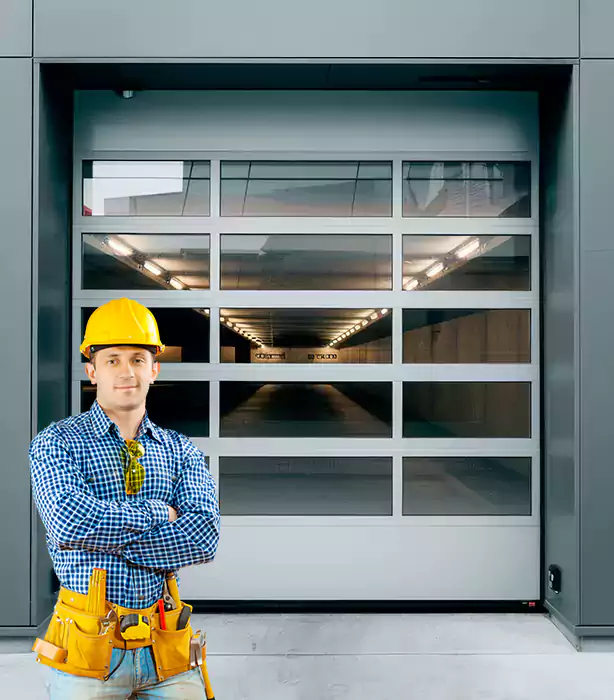 Glass Roll Up Garage Door Pinecrest