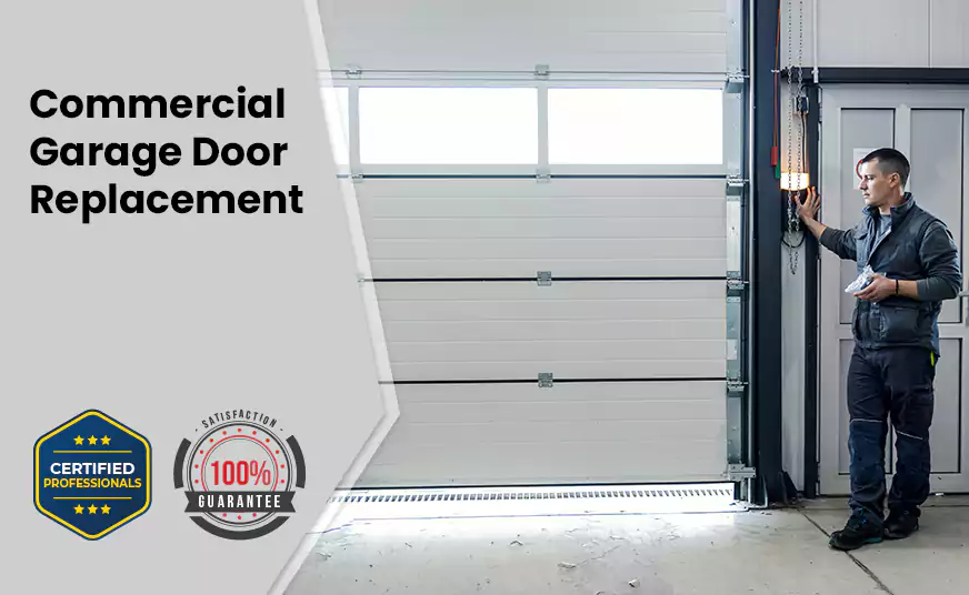 Commercial Garage Door Replacement in Pinecrest, FL