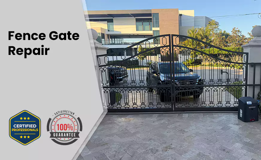 Fence Gate Repair in Pinecrest, FL