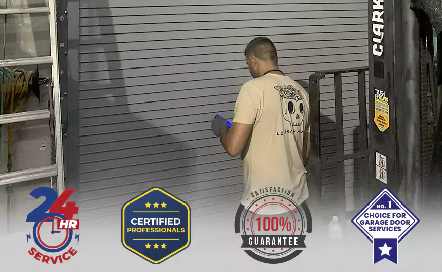 Garage Door Bottom Panel Repair in Pinecrest, FL