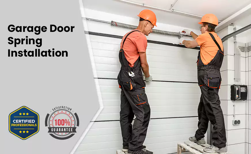 Garage Door Spring Installation in Pinecrest, FL