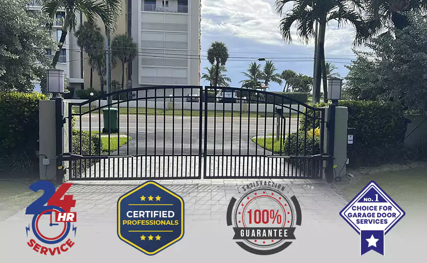 Electric Driveway Gate Repair in Pinecrest, FL