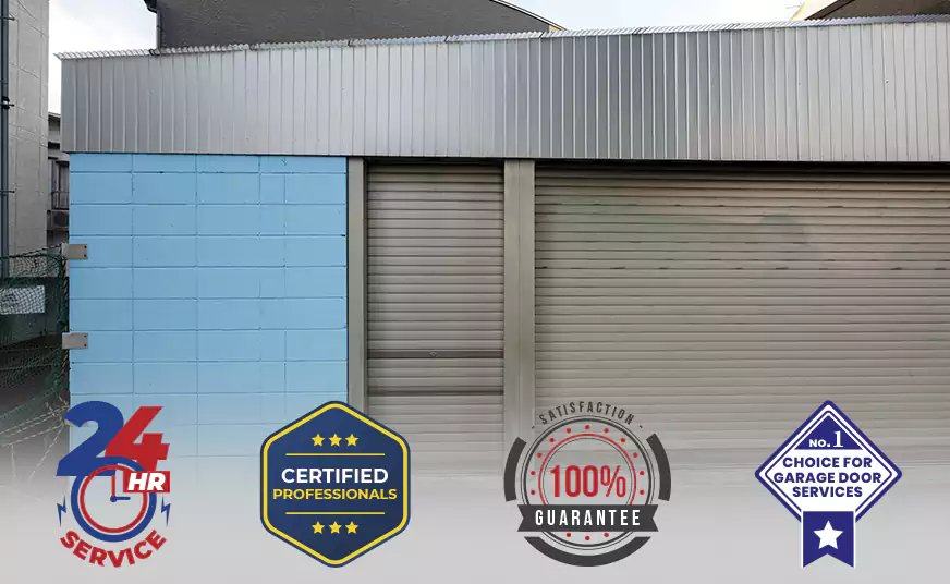 Commercial Metal Roll Up Garage Doors Installation in Pinecrest, FL