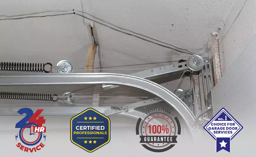 Overhead Garage Door Pulley Cable Replacement in Pinecrest, FL