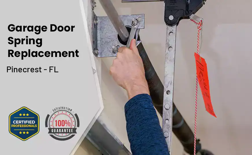 Garage Door Spring Replacement Pinecrest - FL 