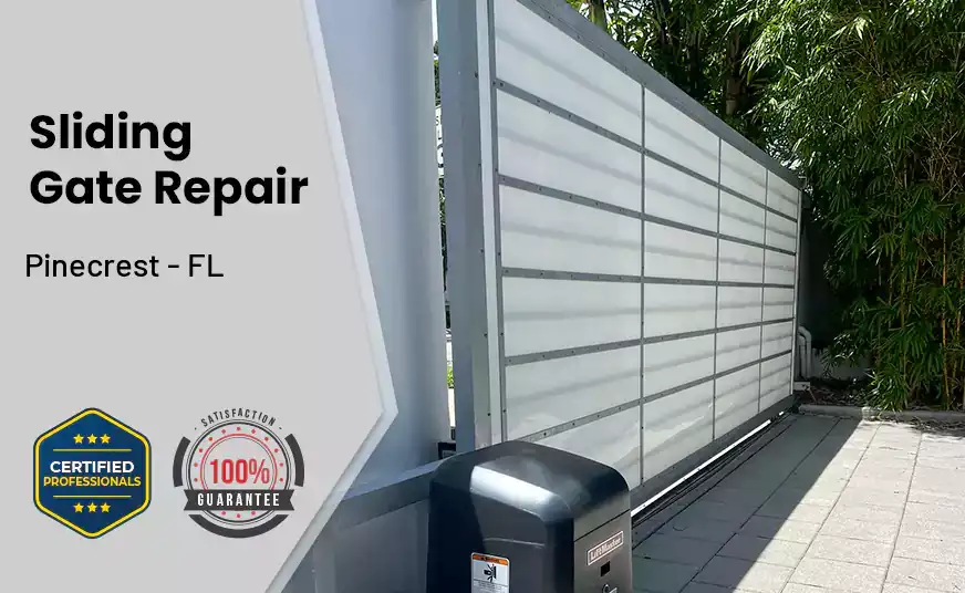 Sliding Gate Repair Pinecrest - FL 