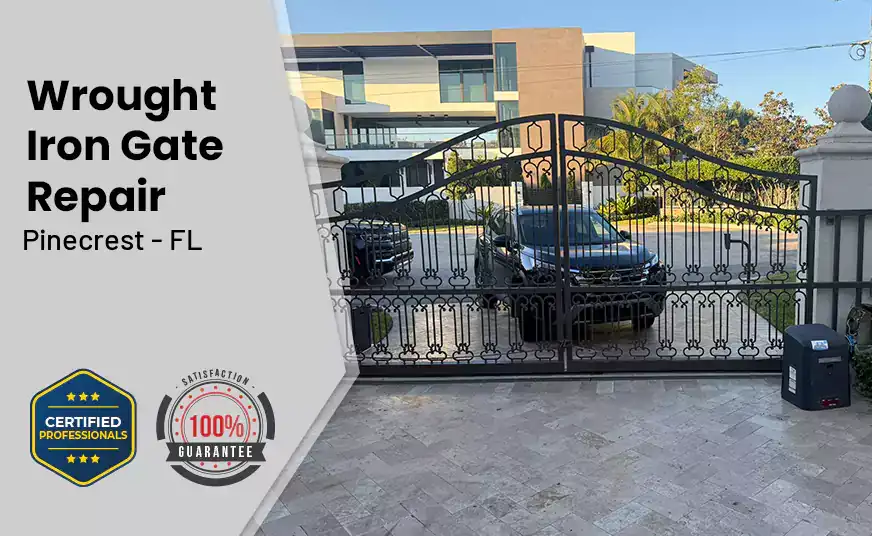  Wrought Iron Gate Repair Pinecrest - FL 